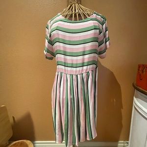 GIBSON AND LATIMER SHORT ROMPER DRESS